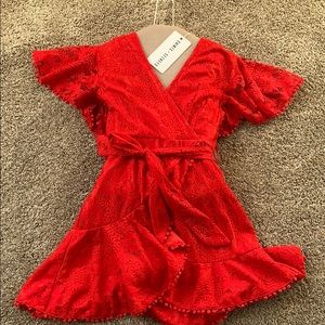 Saints + Secrets (Hello Molly) Red mini dress!